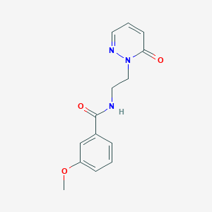 3-methoxy-N-(2-(6-oxopyridazin-1(6H)-yl)ethyl)benzamide