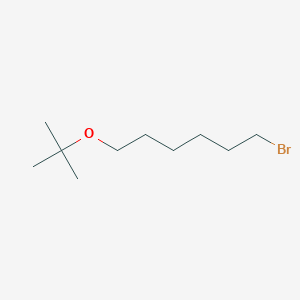 molecular formula C10H21BrO B2478567 1-Bromo-6-(tert-butoxy)hexane CAS No. 69775-80-0