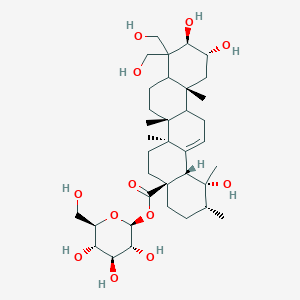 molecular formula C36H58O12 B2478608 Trachelosperoside B1 CAS No. 109742-56-5