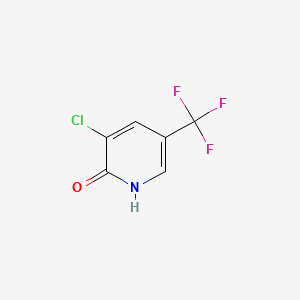B2478705 3-Chloro-2-hydroxy-5-(trifluoromethyl)pyridine CAS No. 76041-71-9; 79623-37-3