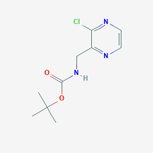 tert-Butyl ((3-chloropyrazin-2-yl)methyl)carbamate
