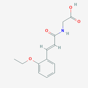 N-[(2E)-3-(2-Ethoxyphenyl)prop-2-enoyl]glycine