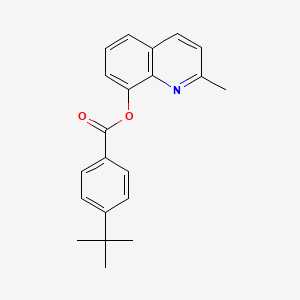 2-Methyl-8-quinolyl 4-(tert-butyl)benzoate