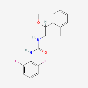1-(2,6-Difluorophenyl)-3-(2-methoxy-2-(o-tolyl)ethyl)urea