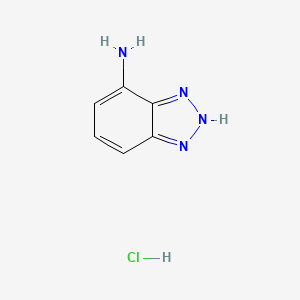 B2479033 1H-1,2,3-Benzotriazol-4-amine hydrochloride CAS No. 18076-61-4; 4331-30-0