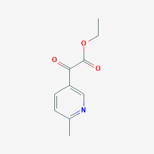 Ethyl 2-(6-methylpyridin-3-yl)-2-oxoacetate
