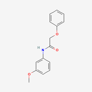 molecular formula C15H15NO3 B2479137 N-(3-methoxyphenyl)-2-phenoxyacetamide CAS No. 331270-73-6