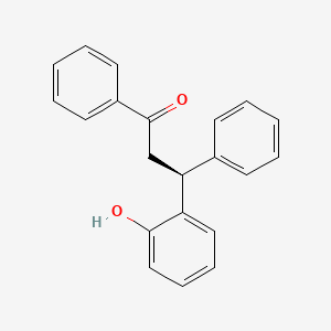 (3S)-3-(2-hydroxyphenyl)-1,3-diphenylpropan-1-one