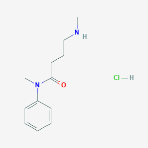 N-methyl-4-(methylamino)-N-phenylbutanamide hydrochloride