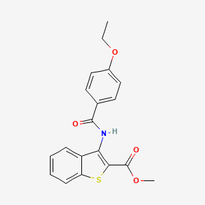 Methyl 3-(4-ethoxybenzamido)benzo[b]thiophene-2-carboxylate
