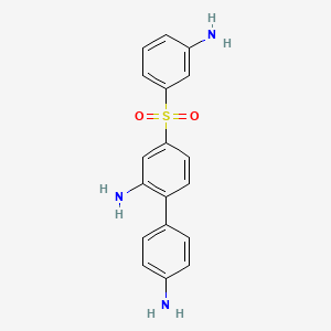 (3-Aminophenyl)(2,4'-diaminobiphenyl-4-yl)sulfone