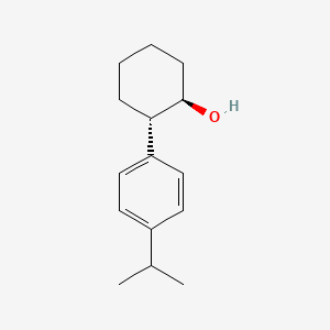 molecular formula C15H22O B2479359 (1R,2S)-2-(4-propan-2-ylphenyl)cyclohexan-1-ol CAS No. 1807939-44-1; 1820580-18-4