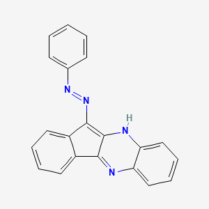 (E)-11-(2-phenylhydrazono)-11H-indeno[1,2-b]quinoxaline
