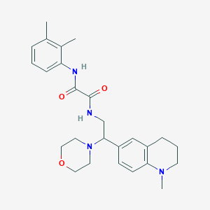 N-(2,3-dimethylphenyl)-N'-[2-(1-methyl-1,2,3,4-tetrahydroquinolin-6-yl)-2-morpholin-4-ylethyl]ethanediamide