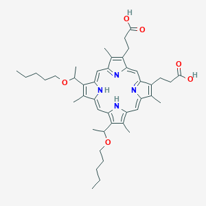 Hematoporphyrin dipentyl ether
