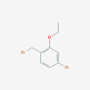 4-Bromo-1-(bromomethyl)-2-ethoxybenzene
