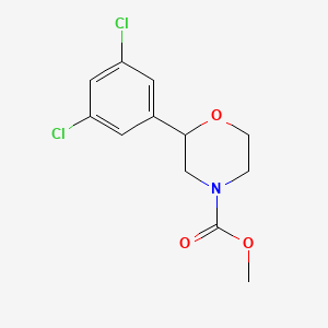 Methyl 2-(3,5-dichlorophenyl)morpholine-4-carboxylate