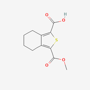 3-Methoxycarbonyl-4,5,6,7-tetrahydro-2-benzothiophene-1-carboxylic acid