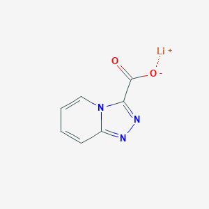 molecular formula C7H4LiN3O2 B2479825 Lithium [1,2,4]triazolo[4,3-A]pyridine-3-carboxylate CAS No. 2305253-53-4