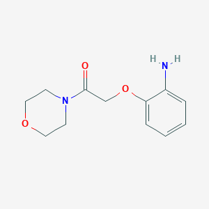 2-(2-Aminophenoxy)-1-(morpholin-4-yl)ethan-1-one
