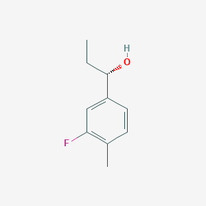 (1S)-1-(3-fluoro-4-methylphenyl)propan-1-ol