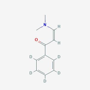 (Z)-3-(Dimethylamino)-1-(2,3,4,5,6-pentadeuteriophenyl)prop-2-en-1-one