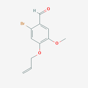 4-(Allyloxy)-2-bromo-5-methoxybenzaldehyde