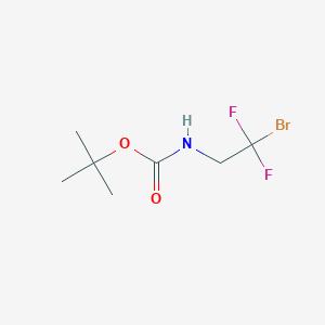 Tert-butyl N-(2-bromo-2,2-difluoroethyl)carbamate