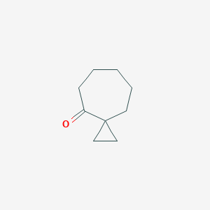 molecular formula C9H14O B2479941 Spiro[2.6]nonan-4-one CAS No. 5743-85-1