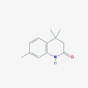 4,4,7-Trimethyl-1,3-dihydroquinolin-2-one