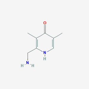 2-(aminomethyl)-3,5-dimethylpyridin-4(1H)-one hydrochloride