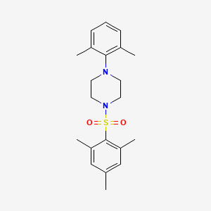 1-(2,6-Dimethylphenyl)-4-(mesitylsulfonyl)piperazine