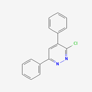molecular formula C16H11ClN2 B2480893 3-Chloro-4,6-diphenylpyridazine CAS No. 94477-36-8