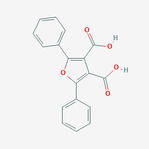 molecular formula C18H12O5 B024810 2,5-Diphenylfuran-3,4-dicarboxylic acid CAS No. 19799-49-6