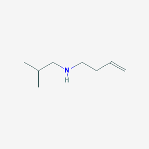 molecular formula C8H17N B2481000 N-Isobutyl-3-buten-1-amine CAS No. 1248154-91-7