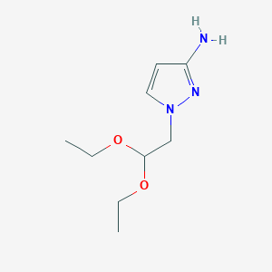 B2481050 1-(2,2-diethoxyethyl)-1H-pyrazol-3-amine CAS No. 1174857-48-7