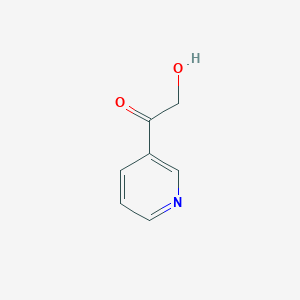 molecular formula C7H7NO2 B024811 2-Hydroxy-1-(3-pyridyl)ethanone CAS No. 104501-59-9