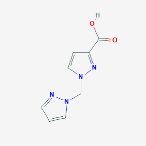 1-(1H-pyrazol-1-ylmethyl)-1H-pyrazole-3-carboxylic acid