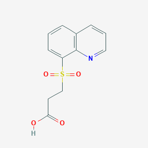 3-(Quinoline-8-sulfonyl)-propionic acid
