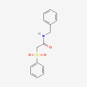 N-benzyl-2-(phenylsulfonyl)acetamide