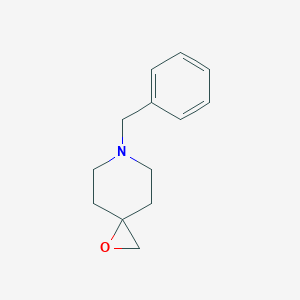 molecular formula C13H17NO B024816 6-Benzyl-1-oxa-6-azaspiro[2.5]octane CAS No. 19867-34-6