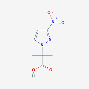 2-methyl-2-(3-nitro-1H-pyrazol-1-yl)propanoic acid