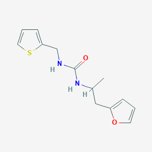 1-(1-(Furan-2-yl)propan-2-yl)-3-(thiophen-2-ylmethyl)urea
