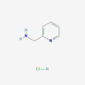 molecular formula C6H9ClN2 B2481874 Pyridin-2-ylmethanamine hydrochloride CAS No. 84359-11-5