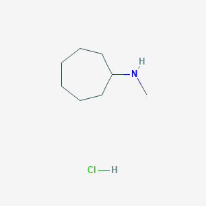 B2482017 N-Methylcycloheptanamine hydrochloride CAS No. 1255718-16-1; 42870-65-5