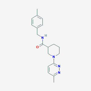N-(4-methylbenzyl)-1-(6-methylpyridazin-3-yl)piperidine-3-carboxamide