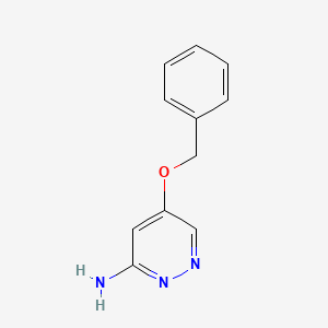 3-Amino-5-(benzyloxy)pyridazine