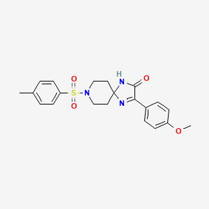 3-(4-Methoxyphenyl)-8-tosyl-1,4,8-triazaspiro[4.5]dec-3-en-2-one