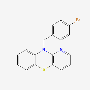 10-(4-bromobenzyl)-10H-pyrido[3,2-b][1,4]benzothiazine