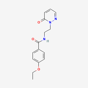 4-ethoxy-N-(2-(6-oxopyridazin-1(6H)-yl)ethyl)benzamide
